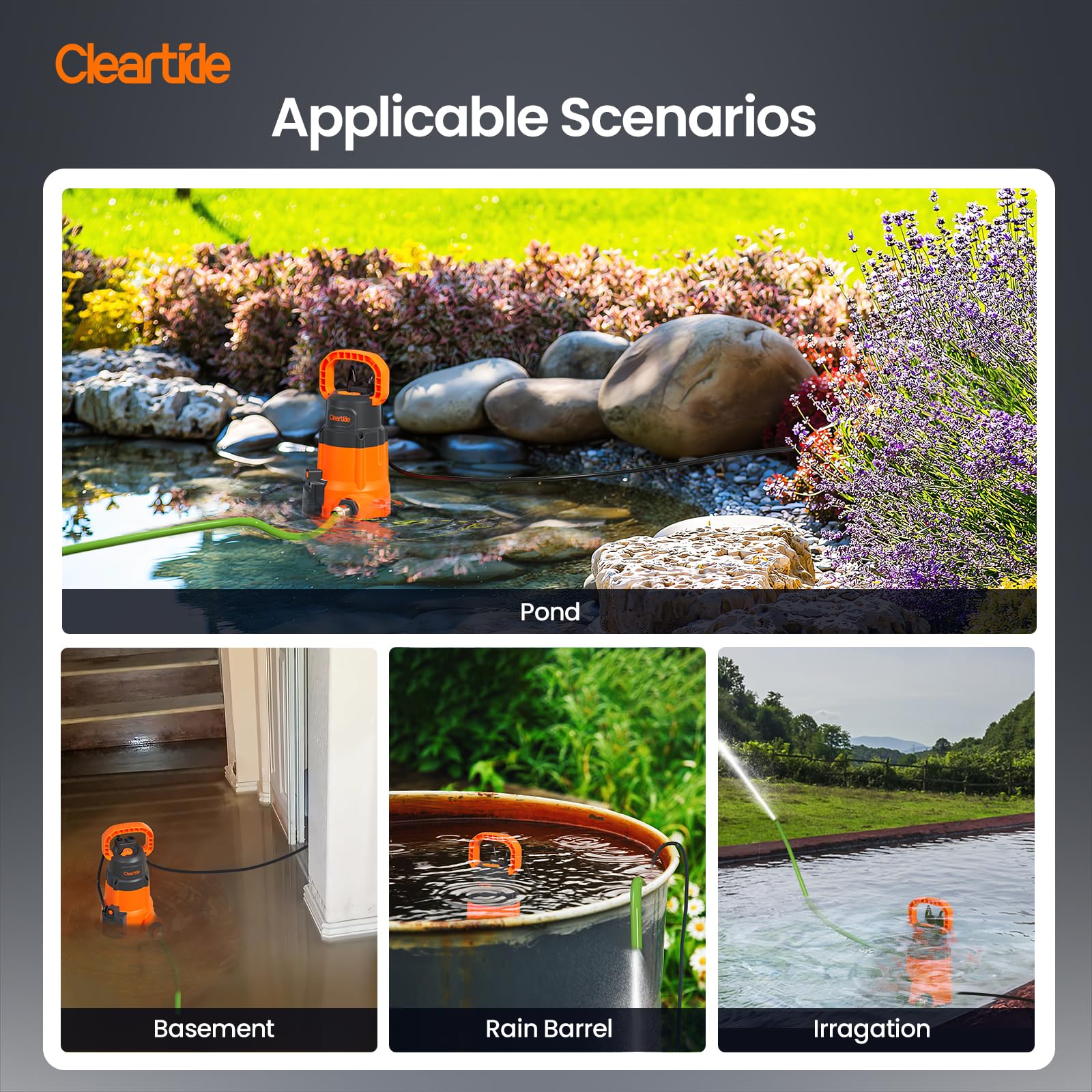 Smart Submersible Utility Pump