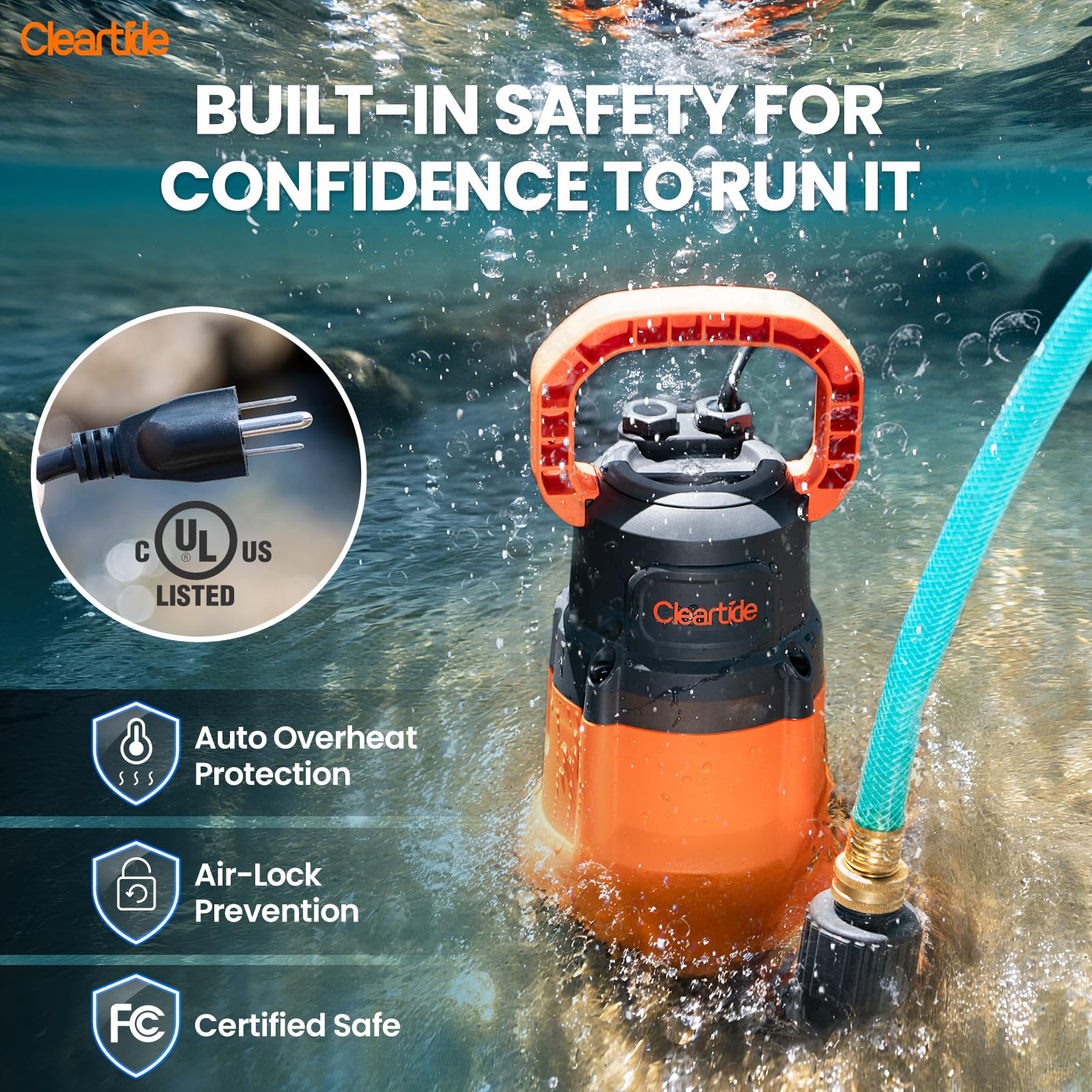 Plug-n-Play Submersible Utility Pump