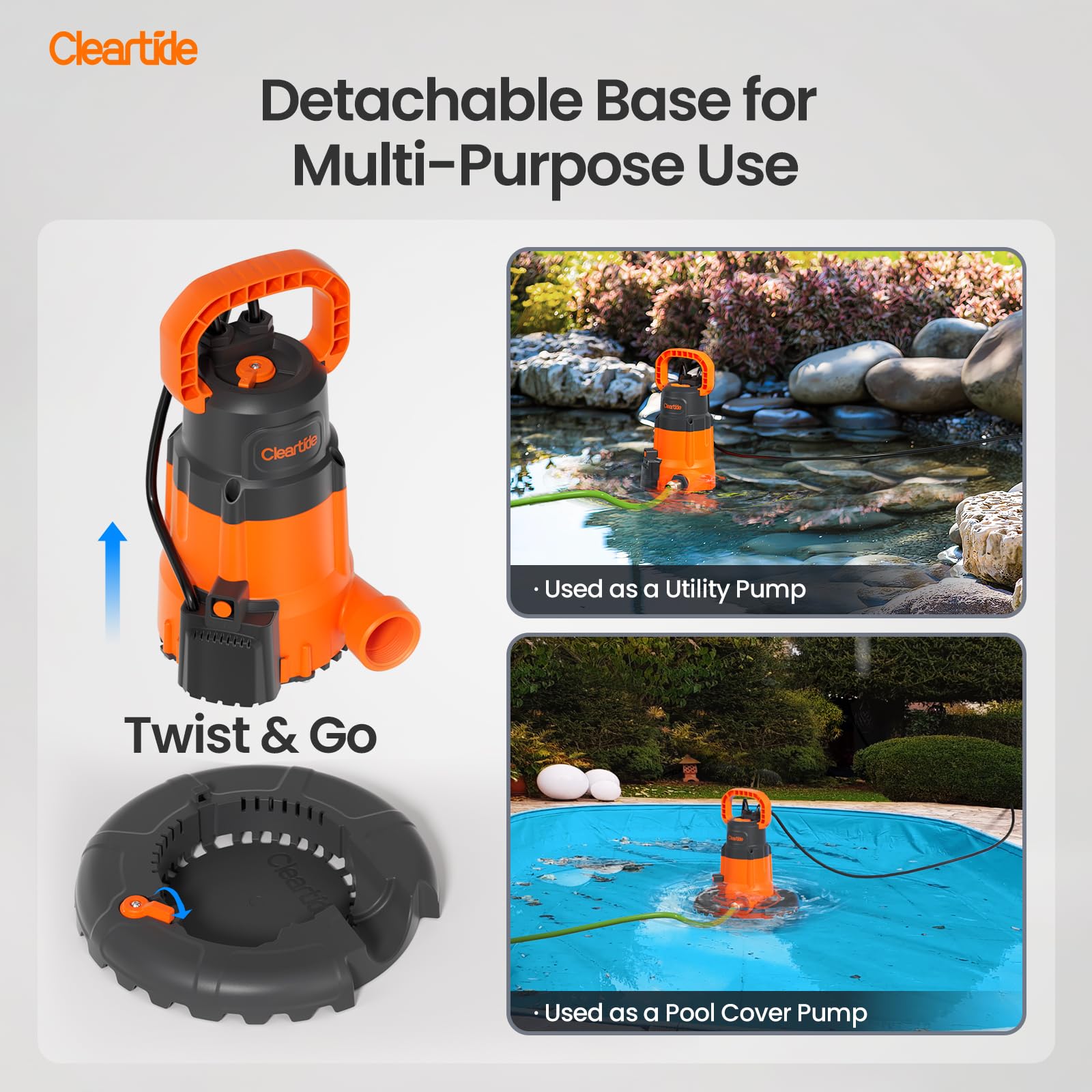 Automatic Pool Cover Pump