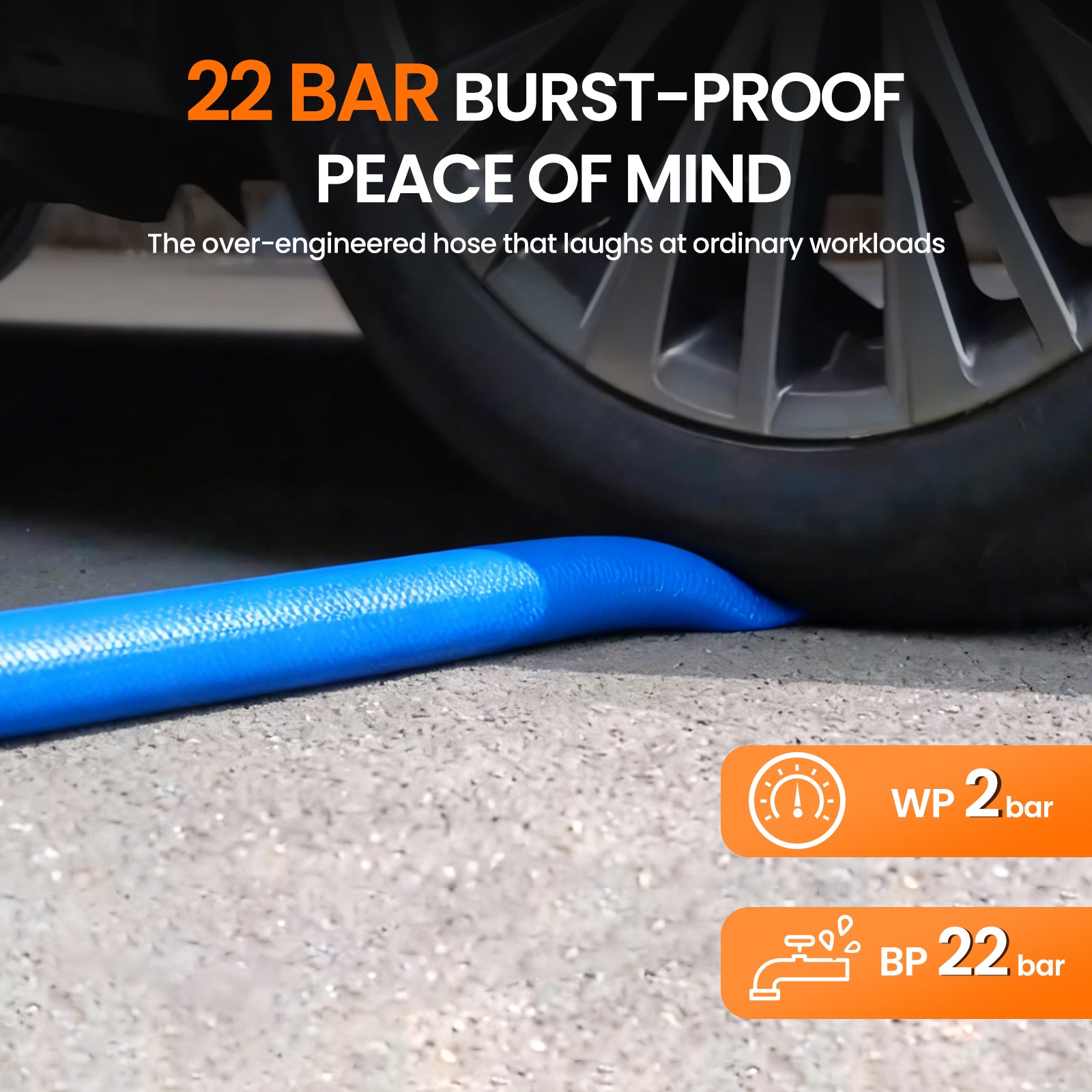 Pool Backwash Drain Hose with Camlock Fittings