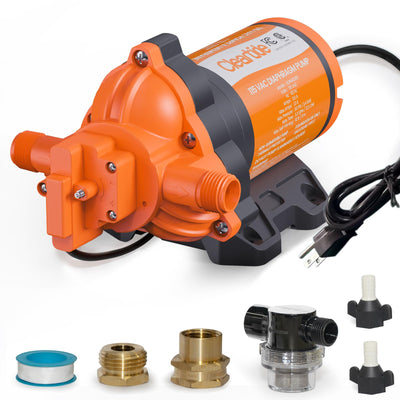 12V DC / 115V AC Diaphragm Water Pump