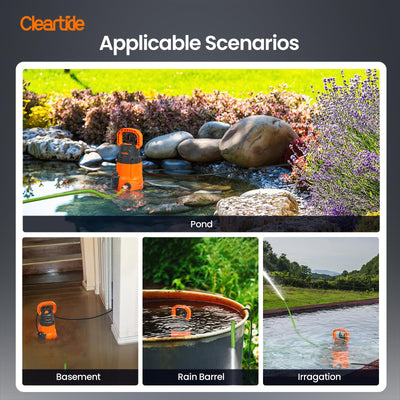 Smart Submersible Utility Pump