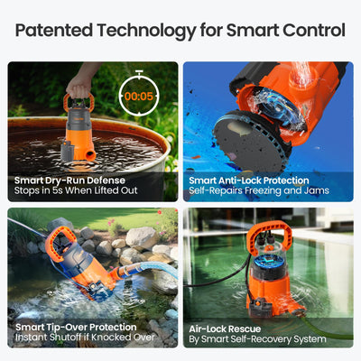 Smart Submersible Utility Pump