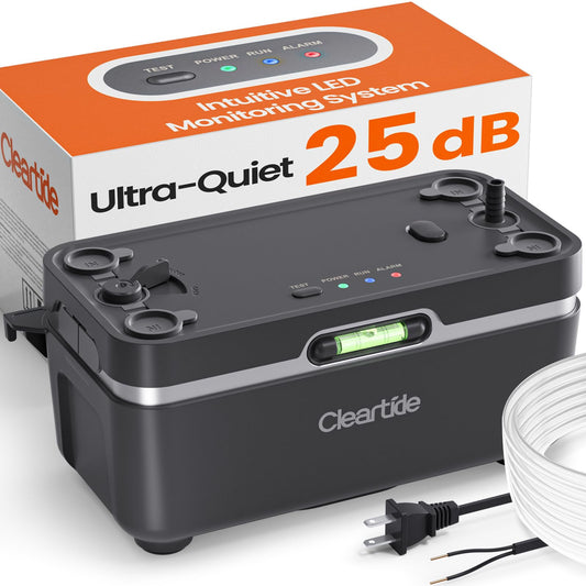 Cleartide Ultra-Quiet Automatic Condensate Removal Pump