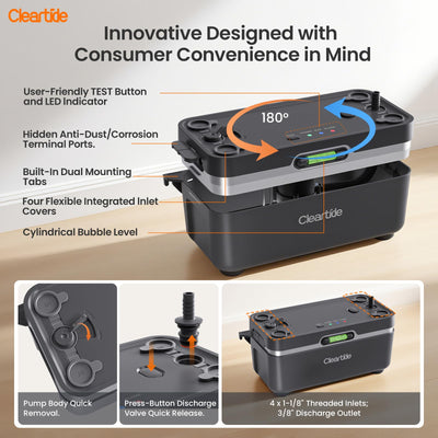 Ultra-Quiet Automatic Condensate Removal Pump