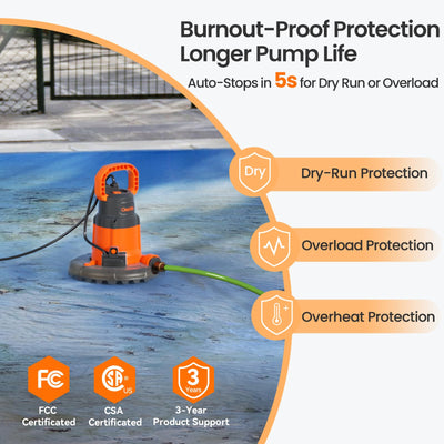 Automatic Pool Cover Pump