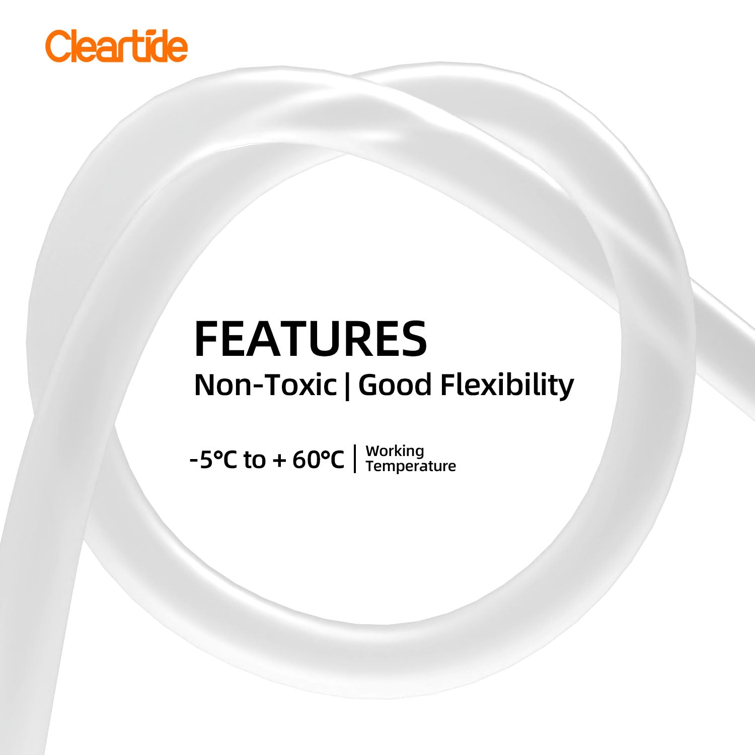 PVC Clear Vinyl Tubing Hose Pipe for Condensate Pump