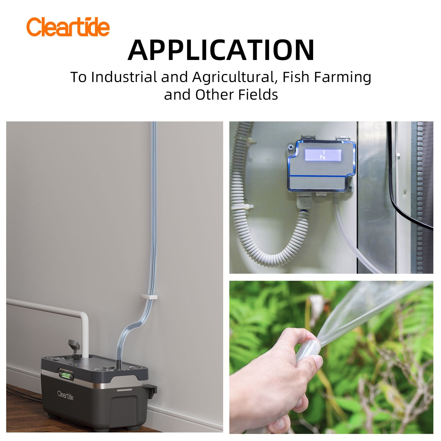 PVC Clear Vinyl Tubing Hose Pipe for Condensate Pump