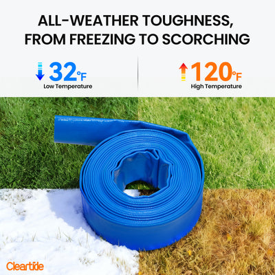 Pool Backwash Drain Hose with Camlock Fittings